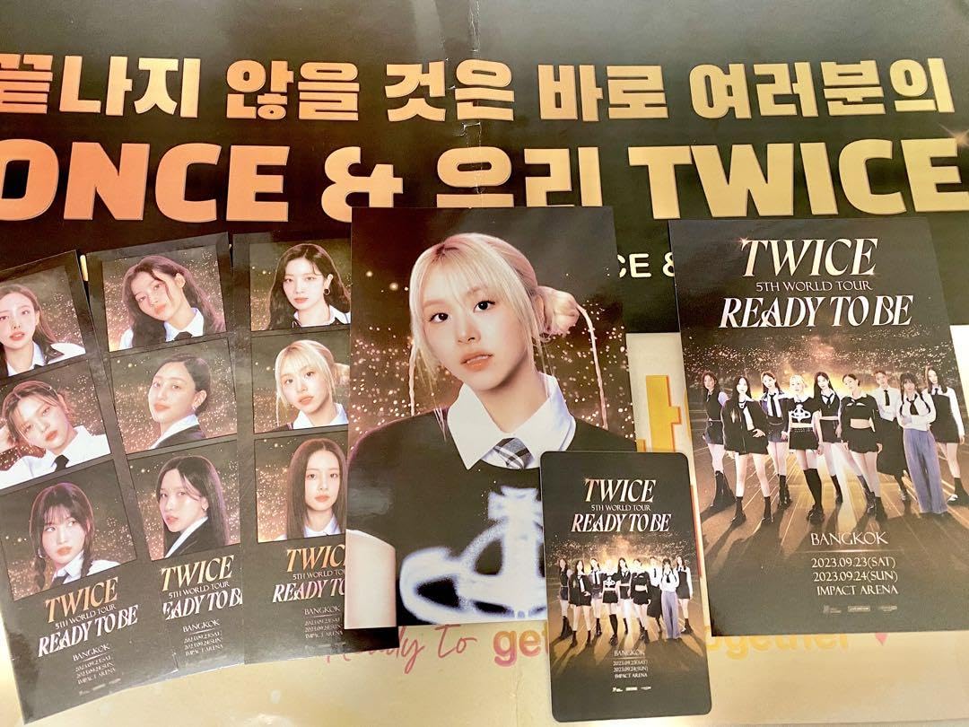 Amazon.co.jp: TWICE world tour READY TO BE バンコクVIP限定
